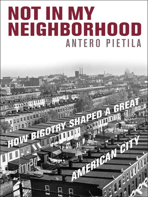 cover image of Not in My Neighborhood